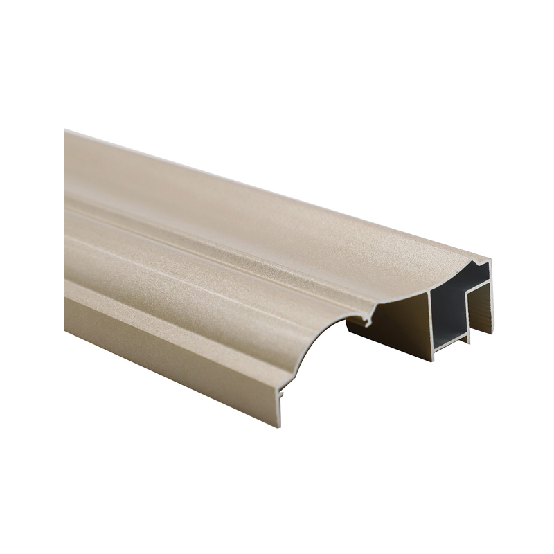 Profilé en aluminium avec revêtement en poudre